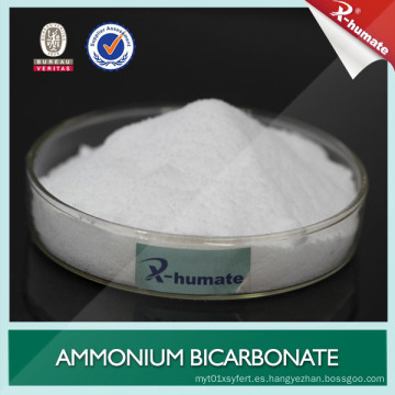 Bicarbonato de amonio, ABC, grado alimenticio del bicarbonato de amonio